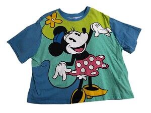Disney Parks Mickey & Co Minnie Mouse Large T Shirt Oversized Rare Y2K